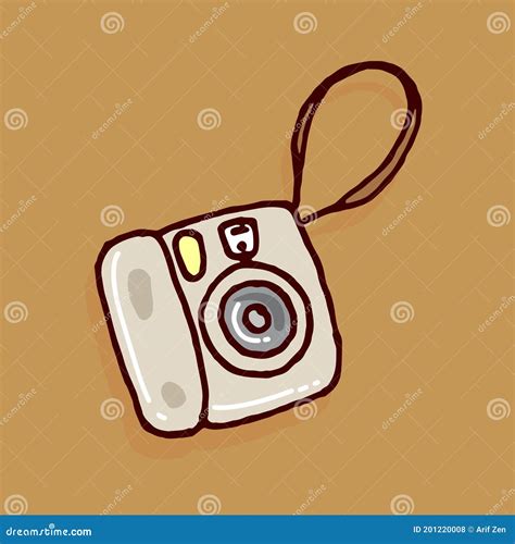 Polaroid Camera Doodle Stock Illustrations 41 Polaroid Camera Doodle