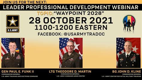 Tradoc Lpd To Discuss Readiness Through Waypoint 2028 Article The