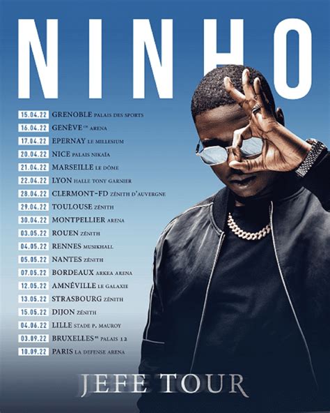 Ninho sera en tournée en 2022 Hip Hop Corner Actu rap français US