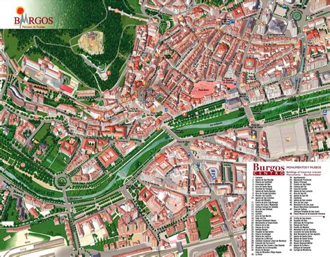 Large Burgos Maps For Free Download And Print High Resolution And