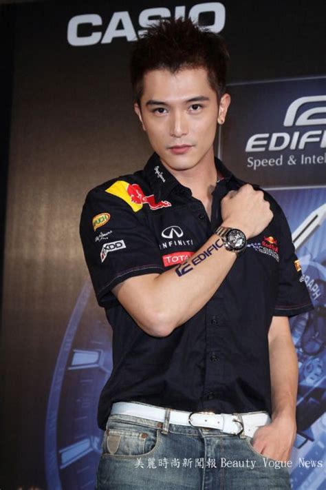 Roy Chiu Attended A Promotion Event With Model Actress Cindy Song For The Watch CASIO EDIFICE
