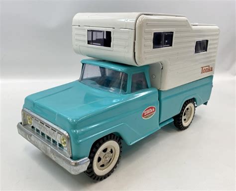 Vintage Tonka Camper Truck Toy