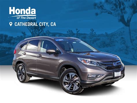 Pre Owned 2016 Honda Cr V Touring Sport Utility In Cathedral City