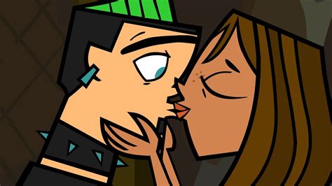 Duncan And Courtneys First Kiss Total Drama Image 23103468 Fanpop