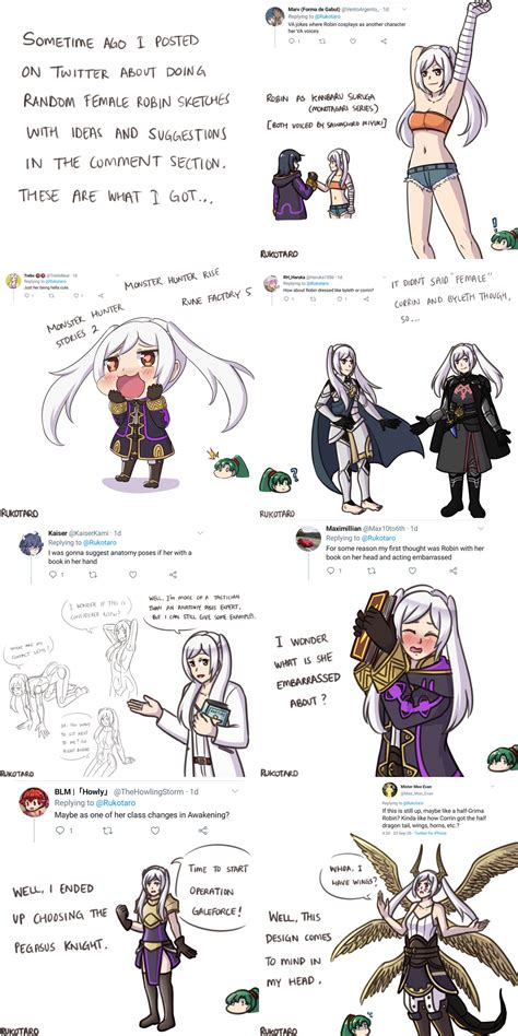 Female Robin Doodle Compilation By Rukotaro On Deviantart