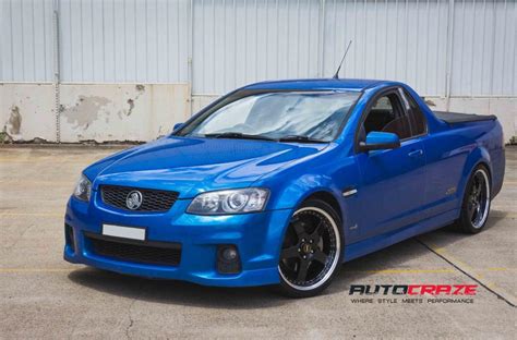 Holden Commodore Ve Ute Fr 1 Black Machined Lip Car Gallery Auto Craze