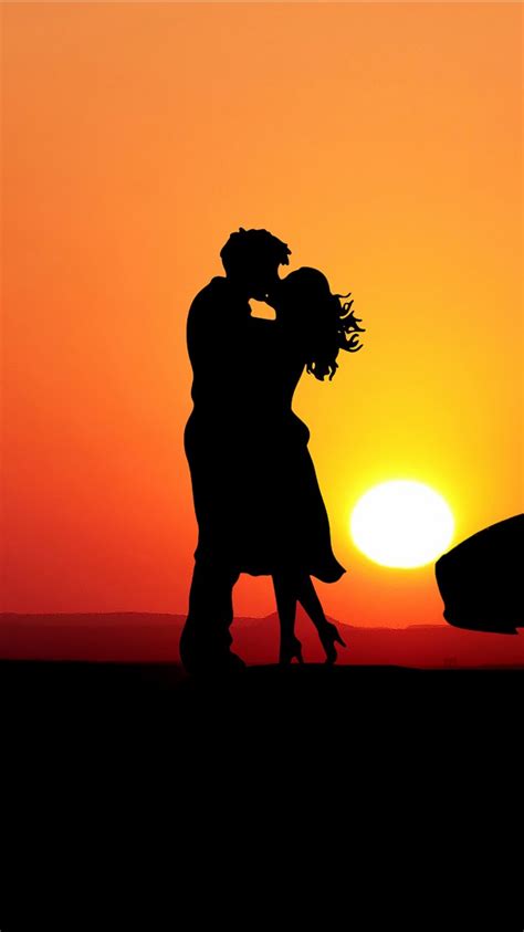 Wallpapers Hd Sunset Couple Silhouette