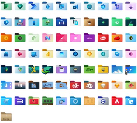 Windows 11 Coloured Folder Icons By Arunasok3 On Devi