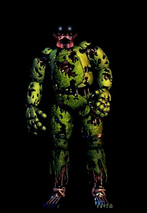 Unmasked Springtrap Wiki Five Nights At Freddys Amino