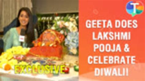 geeta basra does lakshmi pooja at home and talks about her comeback in bollywood exclusive