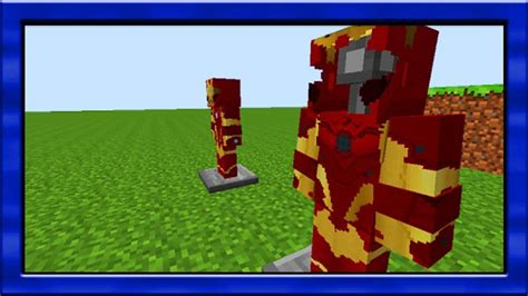 Minecraft Iron Man Nanotech Mod Pe