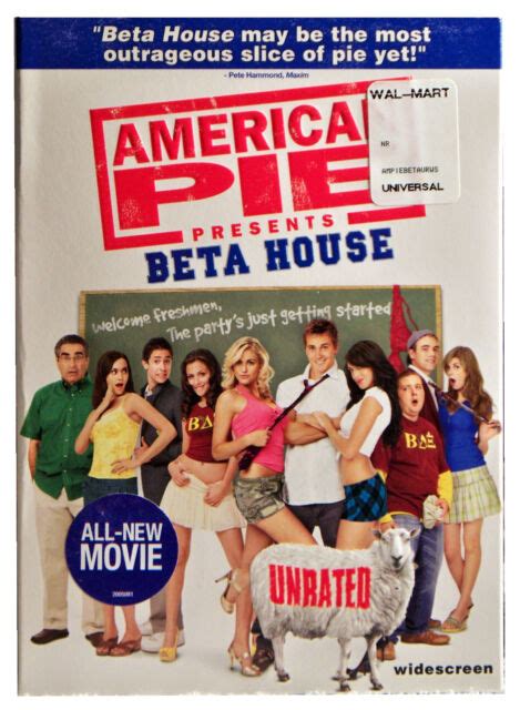 American Pie Presents Beta House Dvd 2007 Unrated Widescreen Ebay
