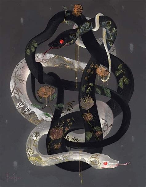 Pin By Linda Shanes On Art Snake Art Snake Painting Animal Art