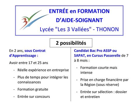 Formation Aide Soignante Niveau Trouver Une Formation Dans Le Domaine