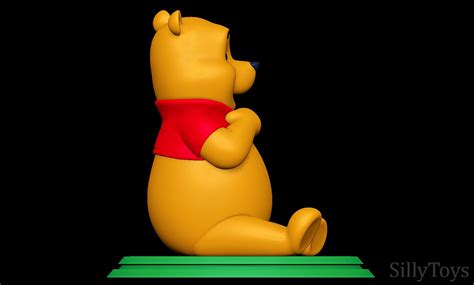 Winnie The Pooh 3d Print Model By Sillytoys