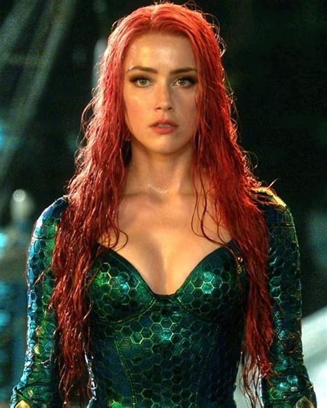 Mera Amber Heard Mera Aquaman Dccomics Actrices Hermosas