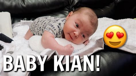 Meet Our Baby Boy Kian Youtube