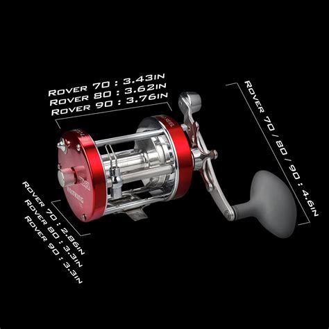 KastKing Rover Conventional Reel Round Saltwater Baitcast Fishing Reel