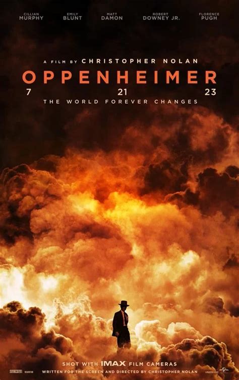 Oppenheimer Novo Filme De Christopher Nolan Ganha Primeiro Cartaz