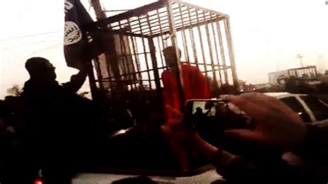 New Isis Video Shows Men In Cages Cnn Video