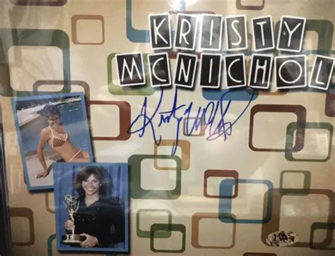 Kristy Mcnichol Signed Autographed 8x10 Photo Mab Hologram Coa 1999 Picclick