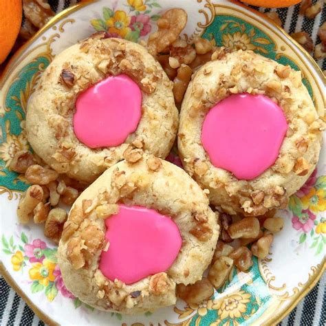 Thumbprint Cookies With Icing Foodtastic Mom