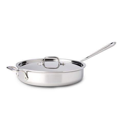 clad stainless steel pan saute quart 3qt pans pots cooking cookware glimpse oven comment skillet food cook aluminum qt