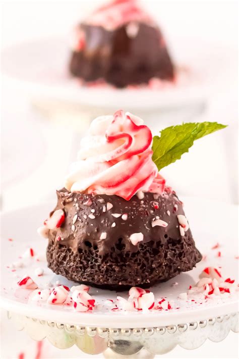 As portable as a cupcake, but with an added uniqueness that makes them downright irresistible, mini bundt cakes are perfect for making and giving as gifts. Mini Chocolate Peppermint Bundt Cakes | Sugar & Soul | Chocolate peppermint cake, Christmas ...
