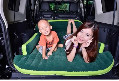 Lowest Price Suv Inflatable Mattress With Air Pump Travel Camping Car Back Seat Sleeping
