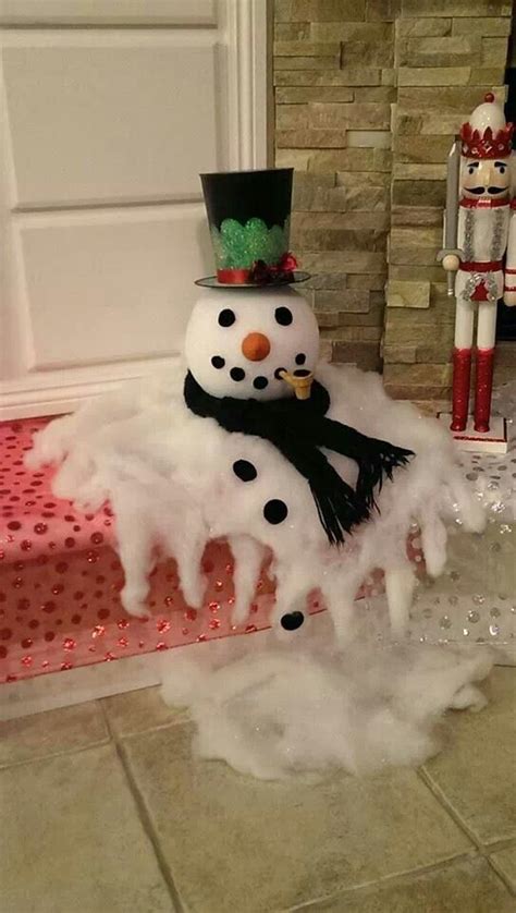 Best 11 Melted Snowman Skillofkingcom Christmas Crafts Christmas