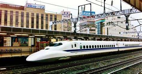 Japans Shinkansen High Speed Bullet Train Photograph By David Lobos