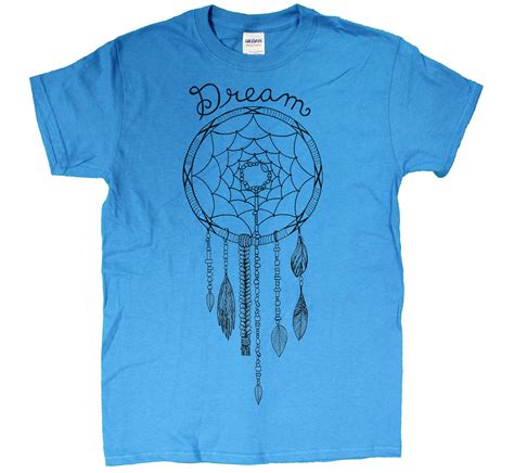 Gildan Native American Inspired Dream Catcher Dream Graphic T Shirt Turquoise Xxx Large