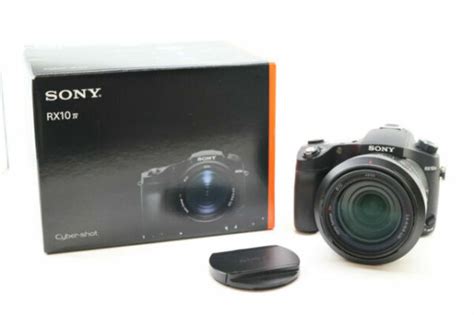 Sony Dsc Rx10 Iv High Performance Bridge Camera Black For Sale Online
