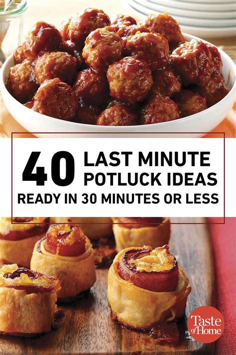 35 Potluck Recipes Ready In 30 Minutes Or Less Best Potluck Dishes