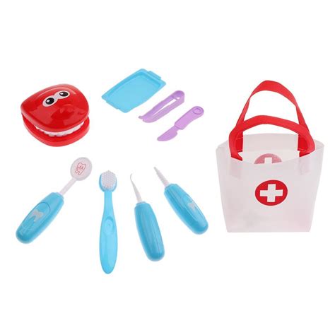Dentist Toy Doctor Kit For Kids Pretend Play Set Tools Role Ebay