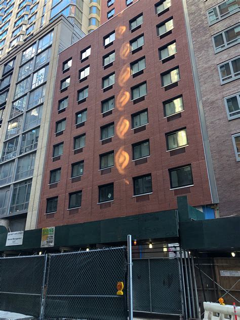 Work Wrapping Up On Pestana Hotel At 338 West 39th Street In Midtown