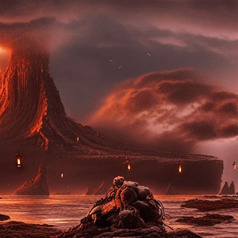 Galapagos Island Epic Cinematic Matte Painting · Creative Fabrica