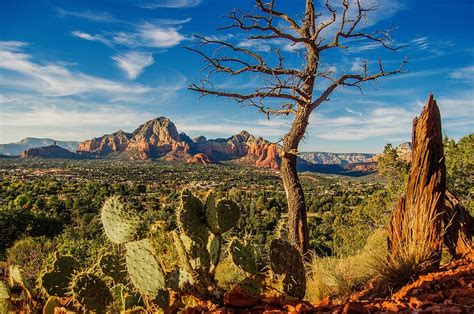 Sedona Sandstone Red Rock Arizona Landscape Scenic Southwest