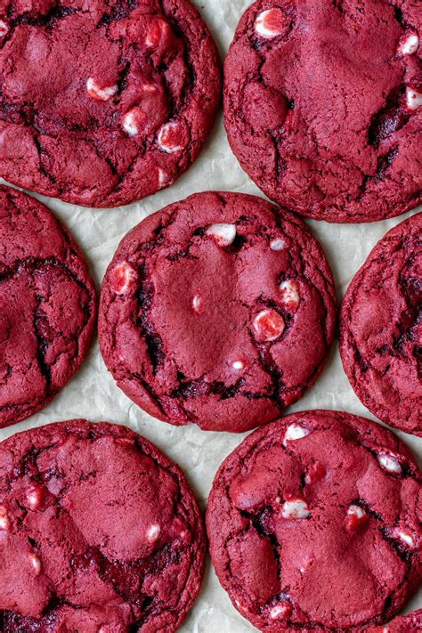 Red Velvet Cake Mix Cookies • Krolls Korner