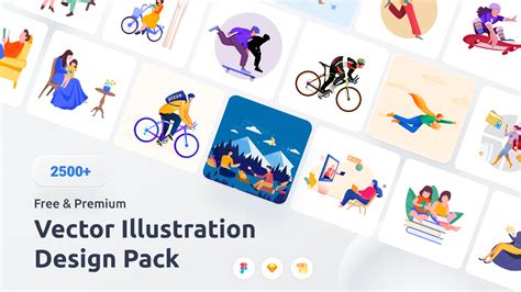 Vector Illustration Design Pack Figma