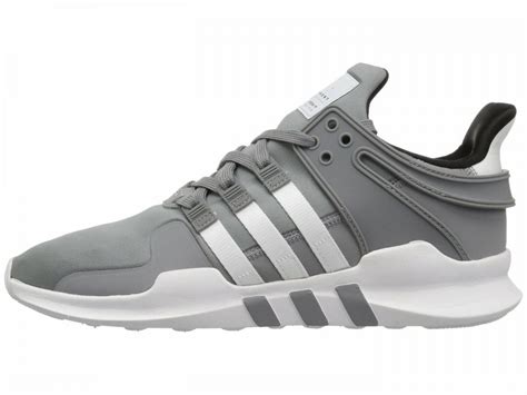 Adidas Mens Lifestyle Sneakers Eqt Support Adv Grey Threewhiteblack