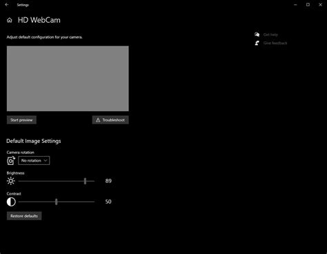 微软终于将网络摄像头添加到windows 10中的“设备设置”中 系统之家