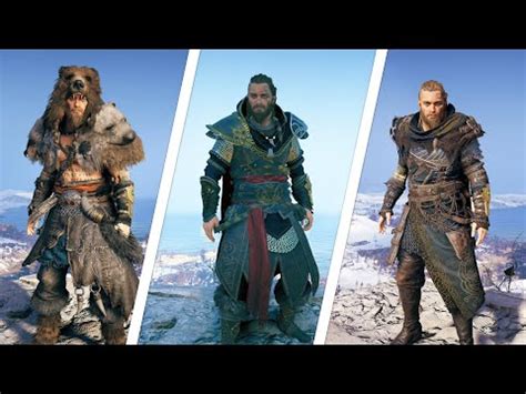 Assassin S Creed Valhalla All Armor Sets For Male Eivor Showcase Ac