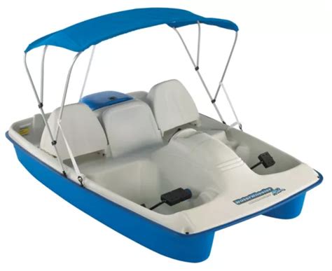 Sun Dolphin Water Wheeler Asl Electric Pedal Boat 2 Person 78 Ft