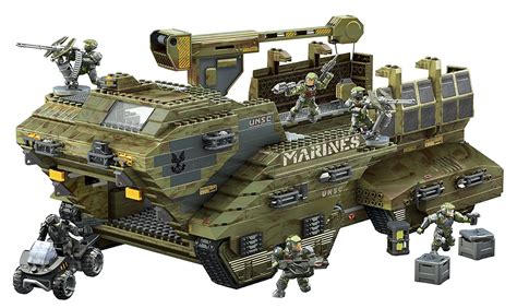 In the halo universe, the m510 mammoth has no equal in size or firepower, . Mega Bloks Halo UNSC Elephant - 96942 10th Anniversary ...