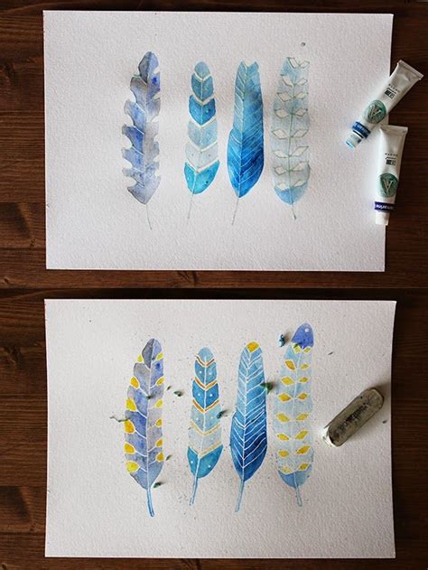 This masking fluid is a versatile and highly effective option. use masking fluid to draw fine white lines on watercolor paintings. | diy | Pinterest | Masking ...