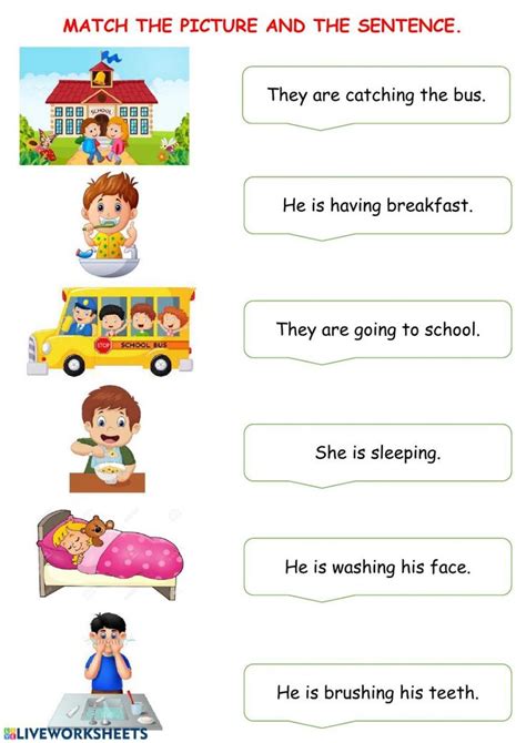 Action Verbs Interactive And Downloadable Worksheet You Can Do The