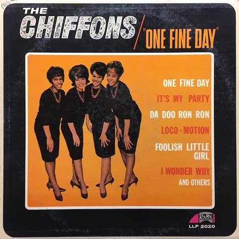 The Chiffons One Fine Day 1963 Vinyl Discogs
