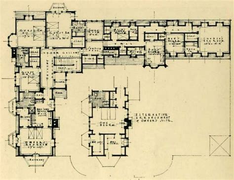 Pin By Rick Fowler On English Tudor Mansions Vintage House Plans How