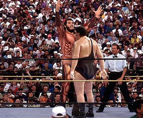 Andre The Giant Vs Giant Gonzalez